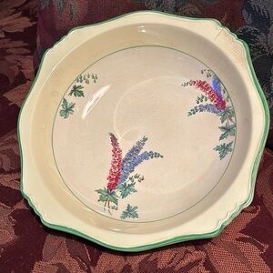 Vintage Floral Serving Bowl Royal Denby